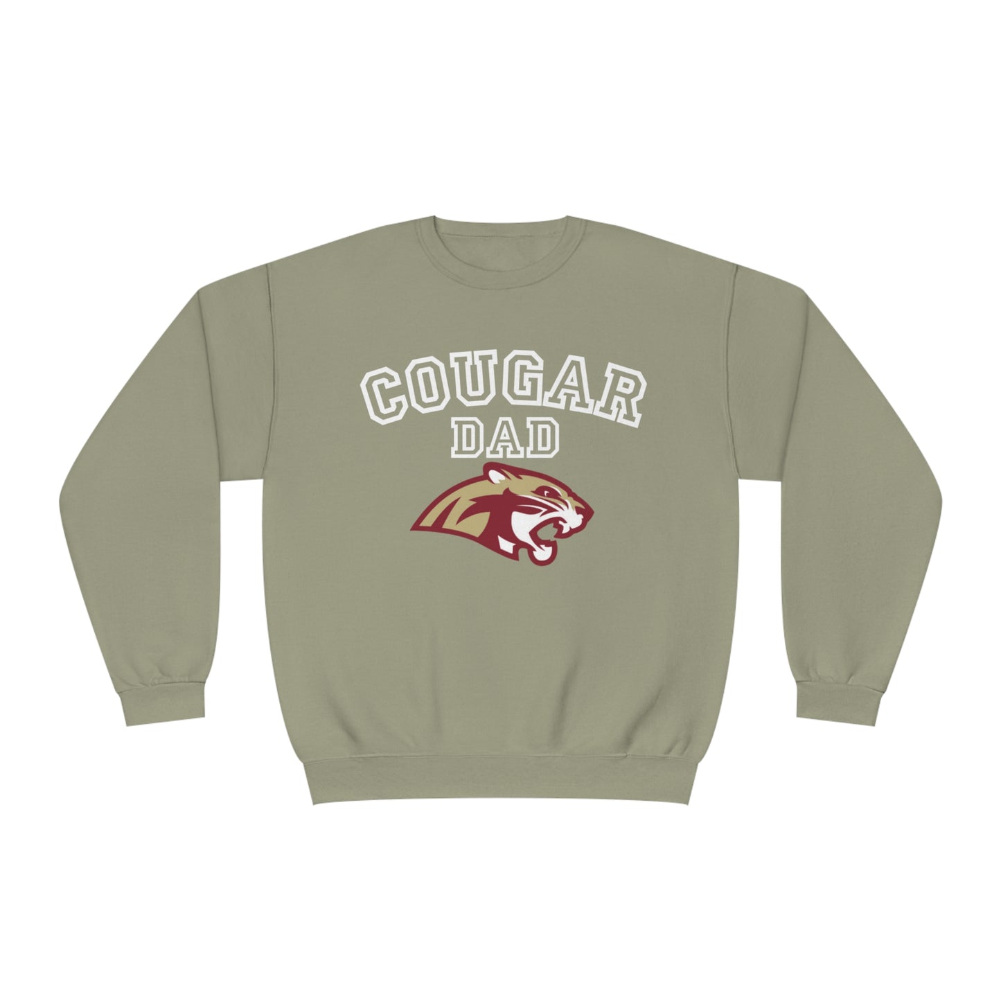 Cougar Dad Crewneck Sweatshirt