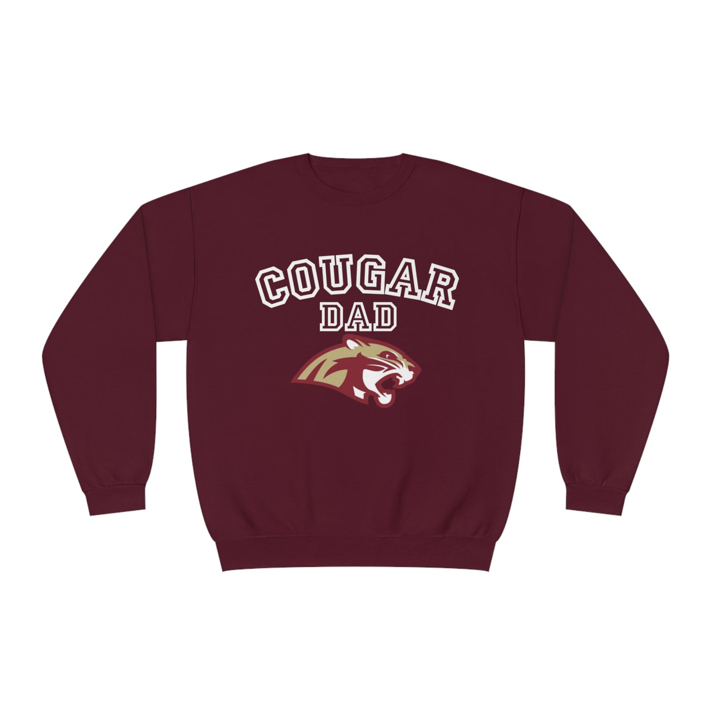 Cougar Dad Crewneck Sweatshirt