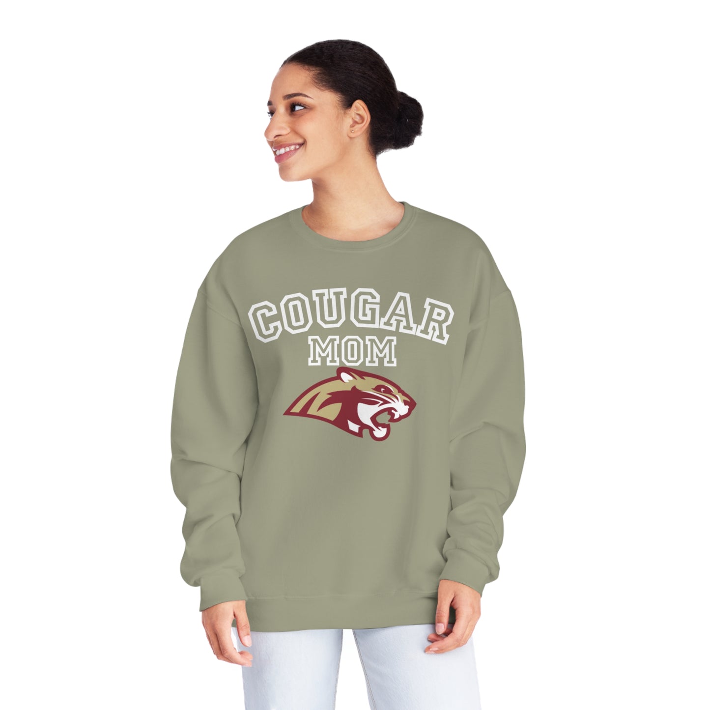 Cougar Mom Crewneck Sweatshirt