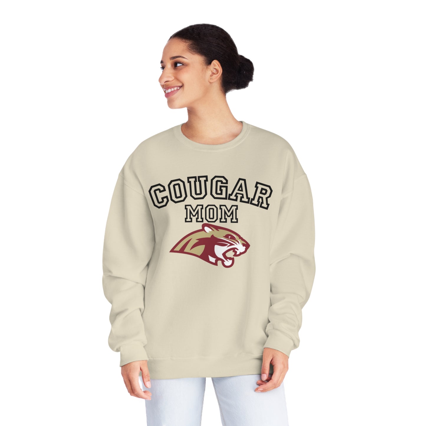 Cougar Mom Crewneck Sweatshirt