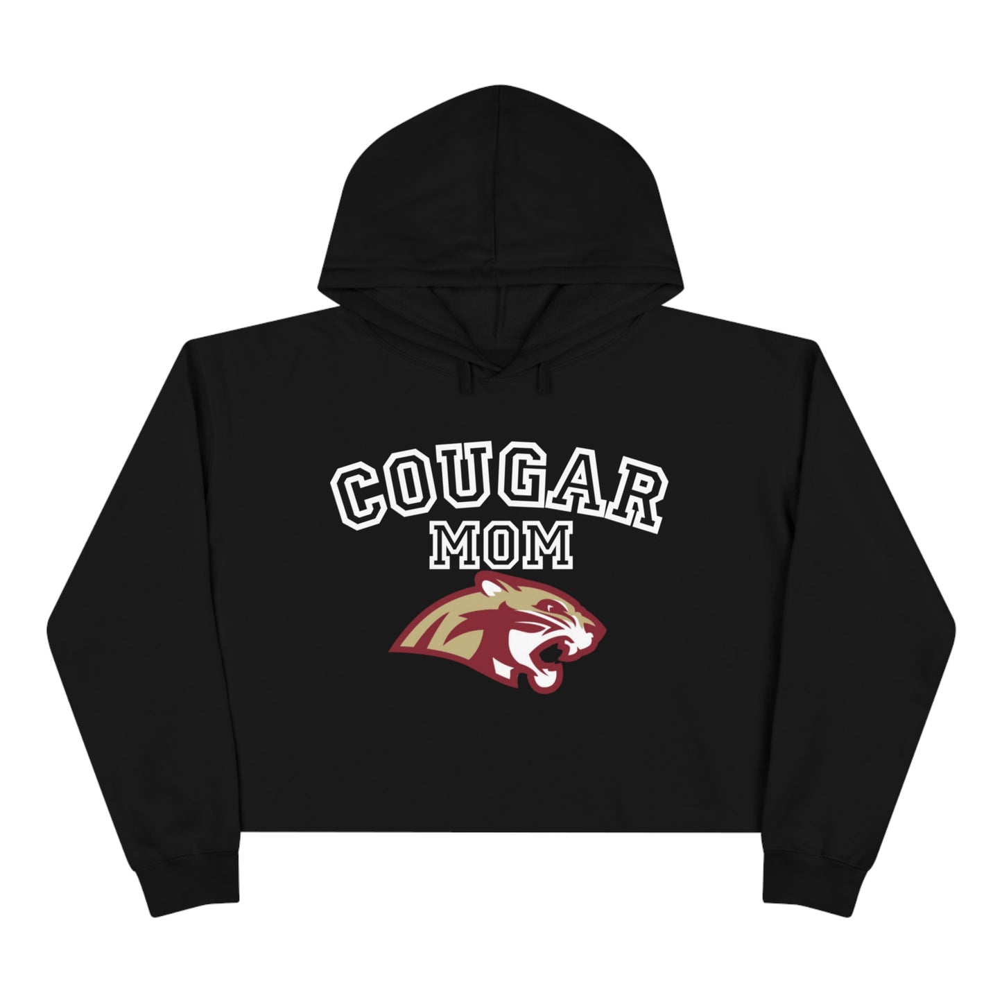 Cougar Moms Cropped Hoodie