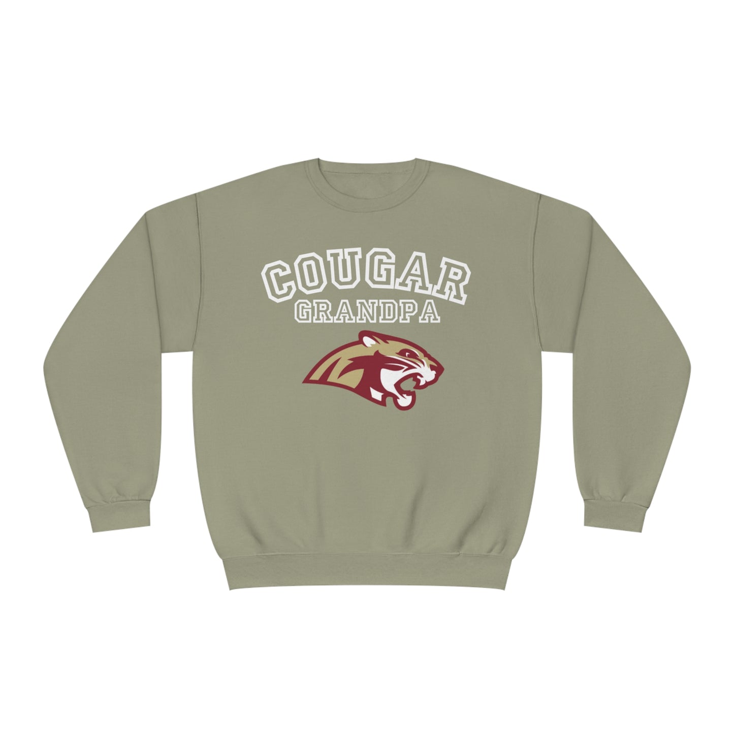 Cougar Grandpa Unisex NuBlend® Crewneck Sweatshirt