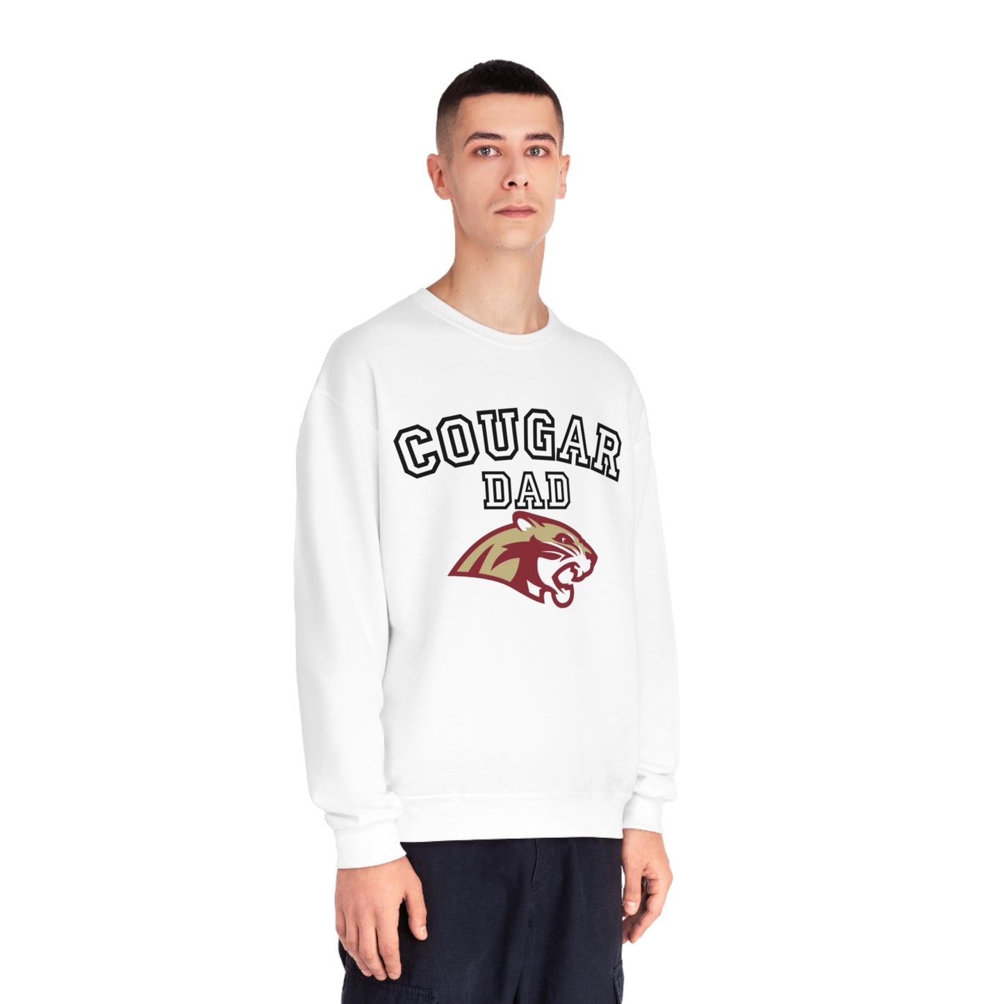 Cougar Dad Crewneck Sweatshirt