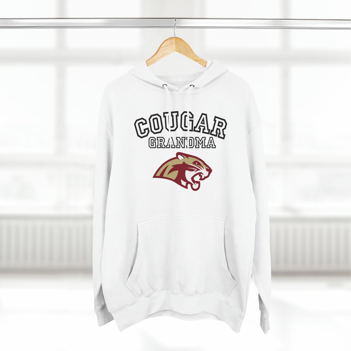 Cougar Grandma Unisex Premium Pullover Hoodie