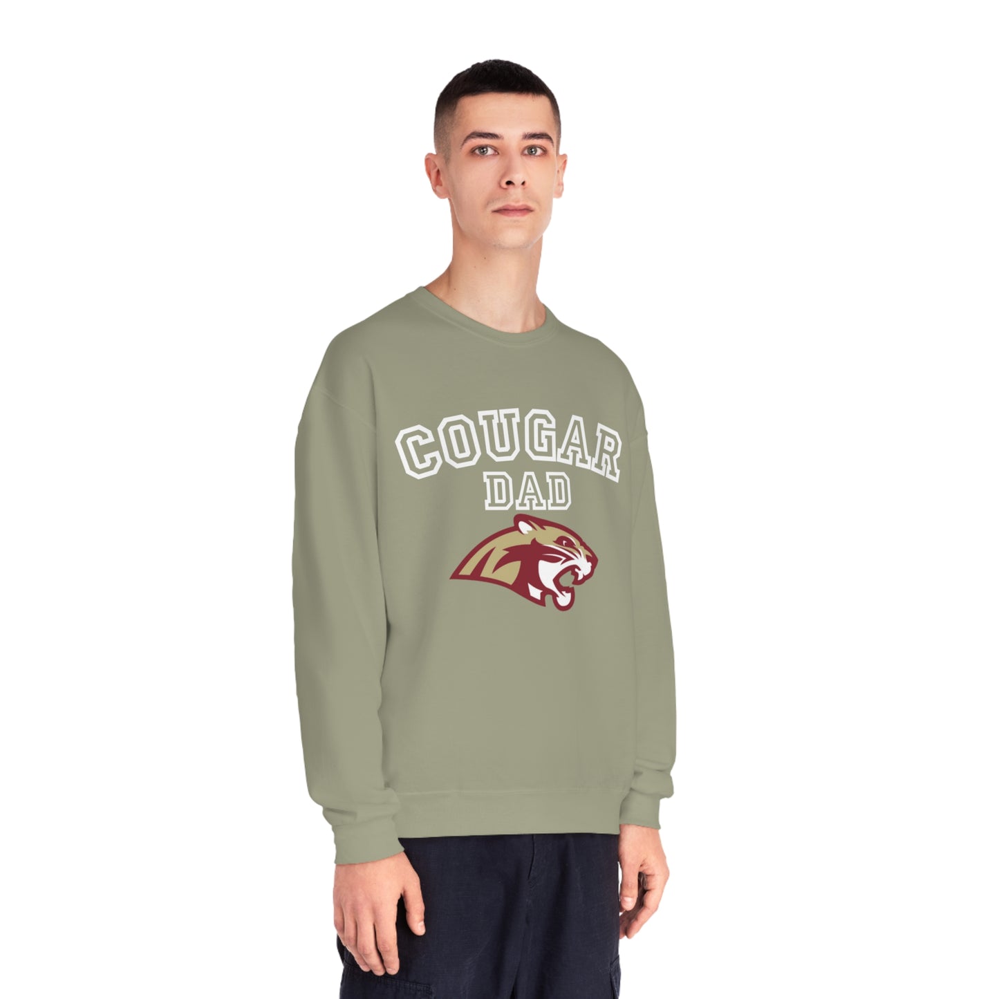 Cougar Dad Crewneck Sweatshirt