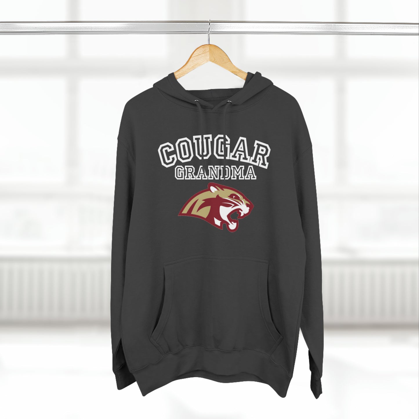 Cougar Grandma Unisex Premium Pullover Hoodie