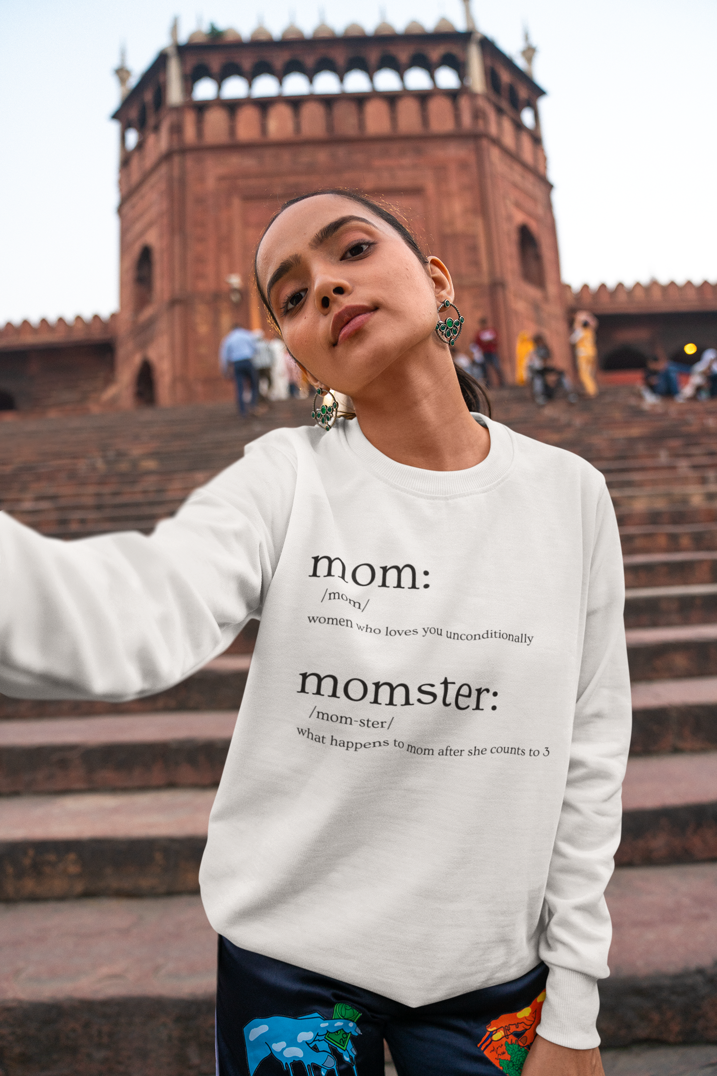 Momster Crew Sweatshirt