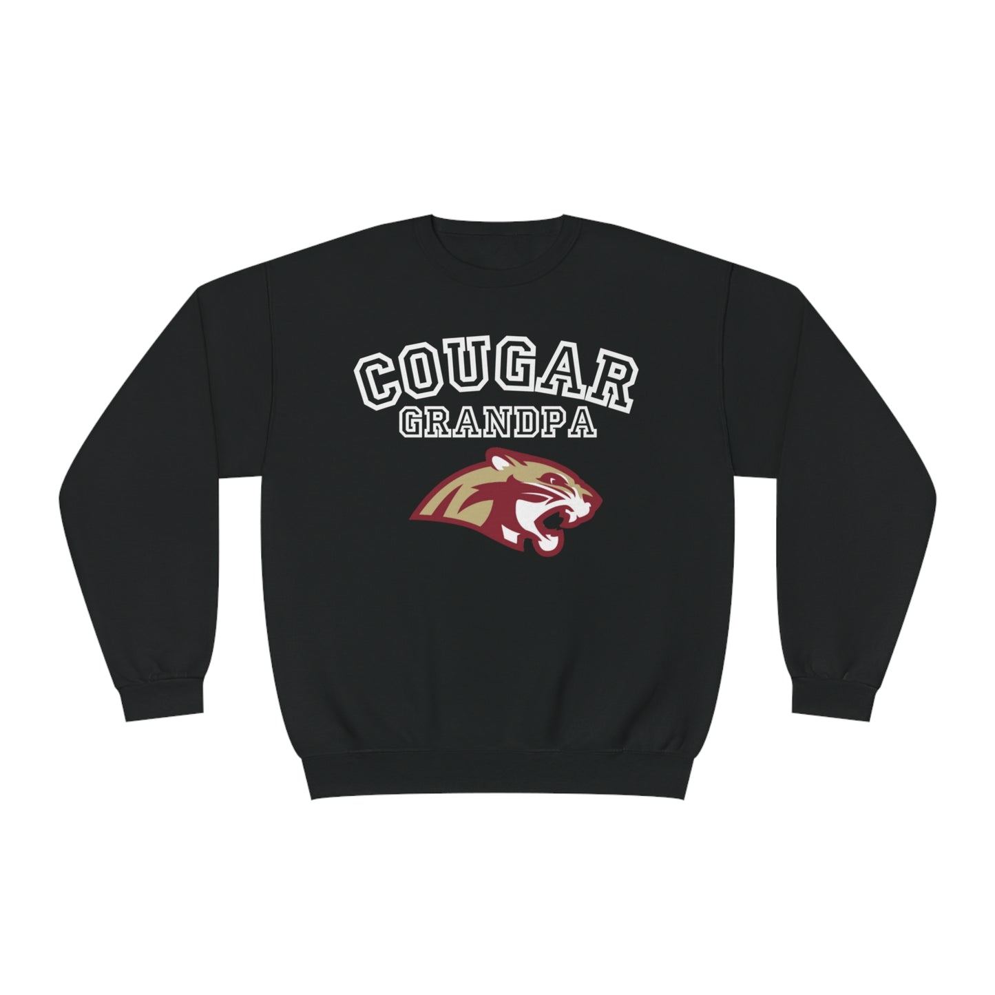 Cougar Grandpa Unisex NuBlend® Crewneck Sweatshirt