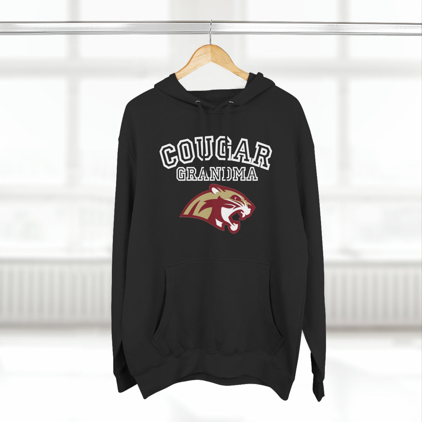 Cougar Grandma Unisex Premium Pullover Hoodie