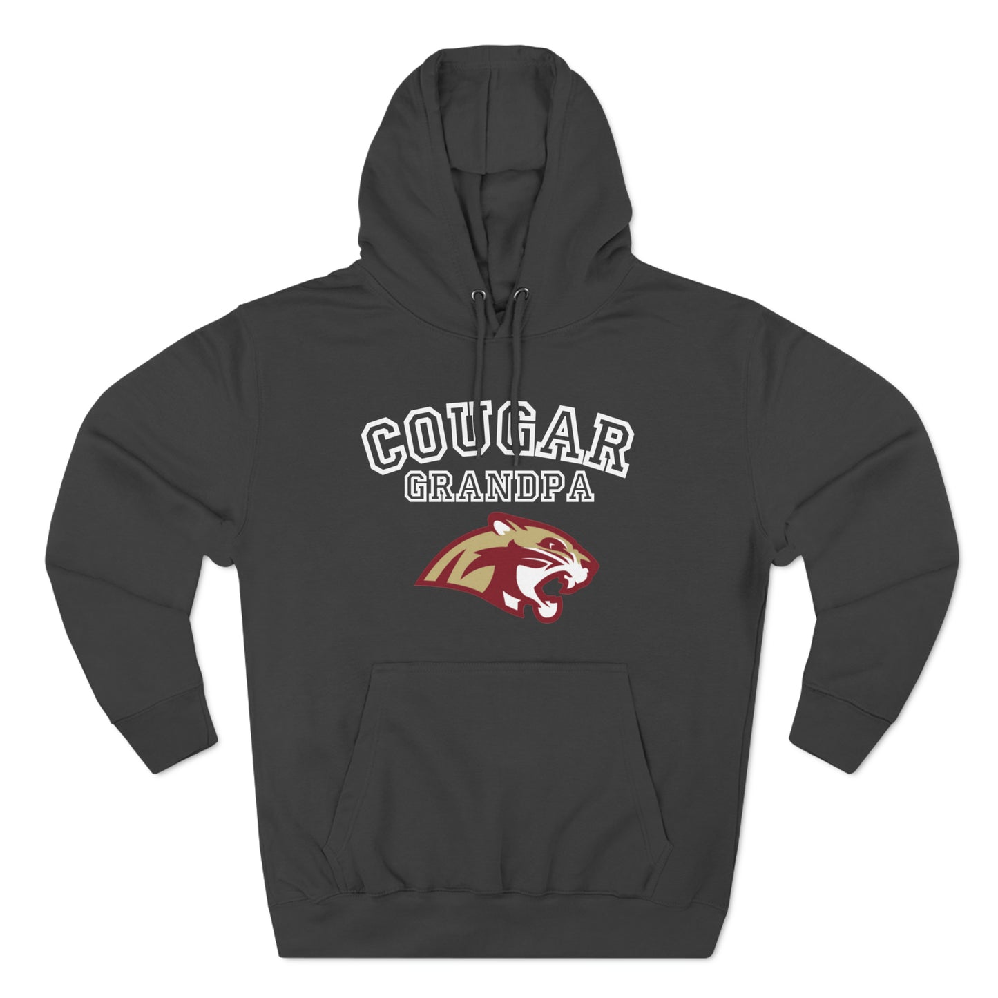 Cougar Grandpa Sweatshirt. Unisex Premium Pullover Hoodie