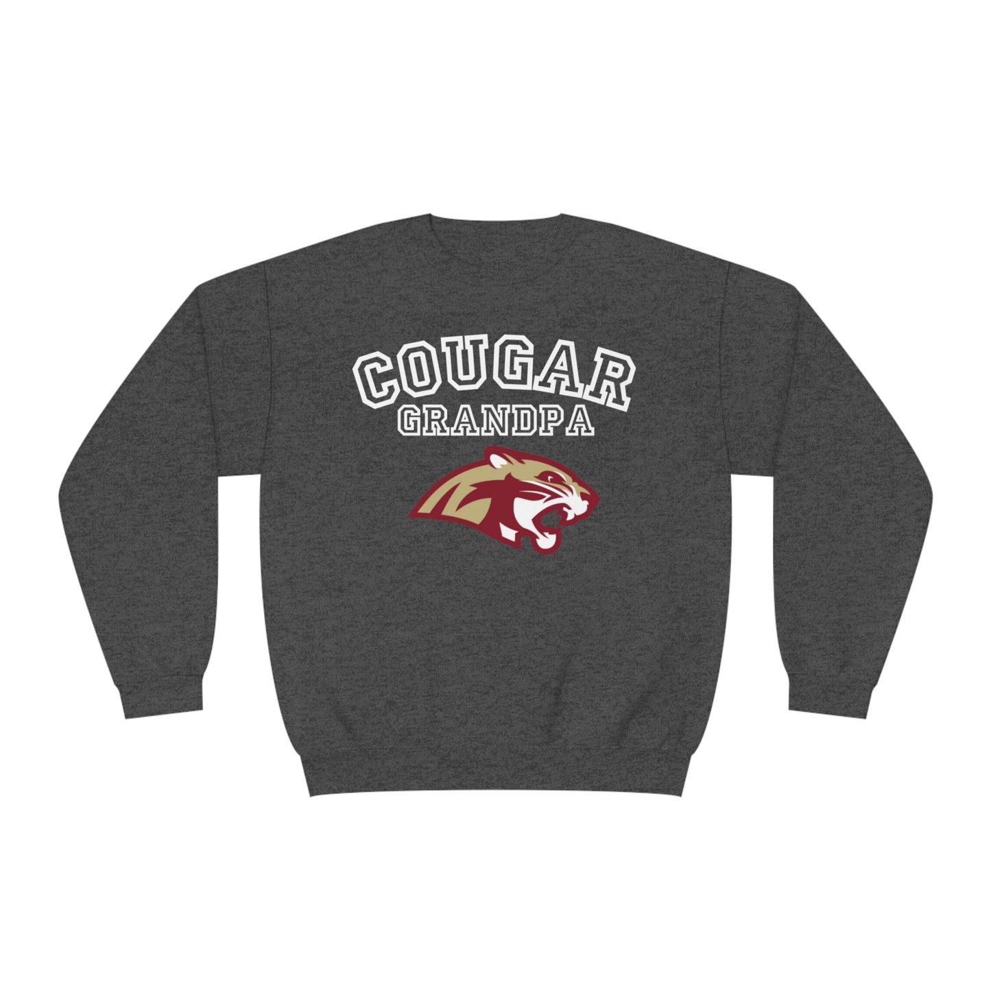 Cougar Grandpa Unisex NuBlend® Crewneck Sweatshirt