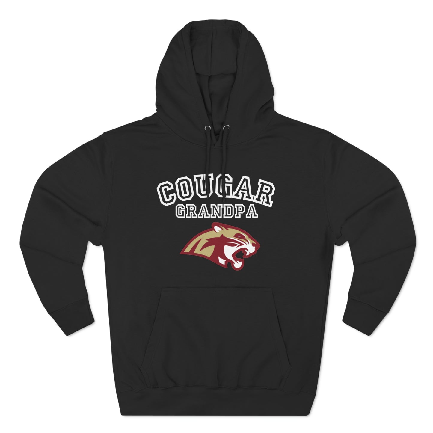 Cougar Grandpa Sweatshirt. Unisex Premium Pullover Hoodie