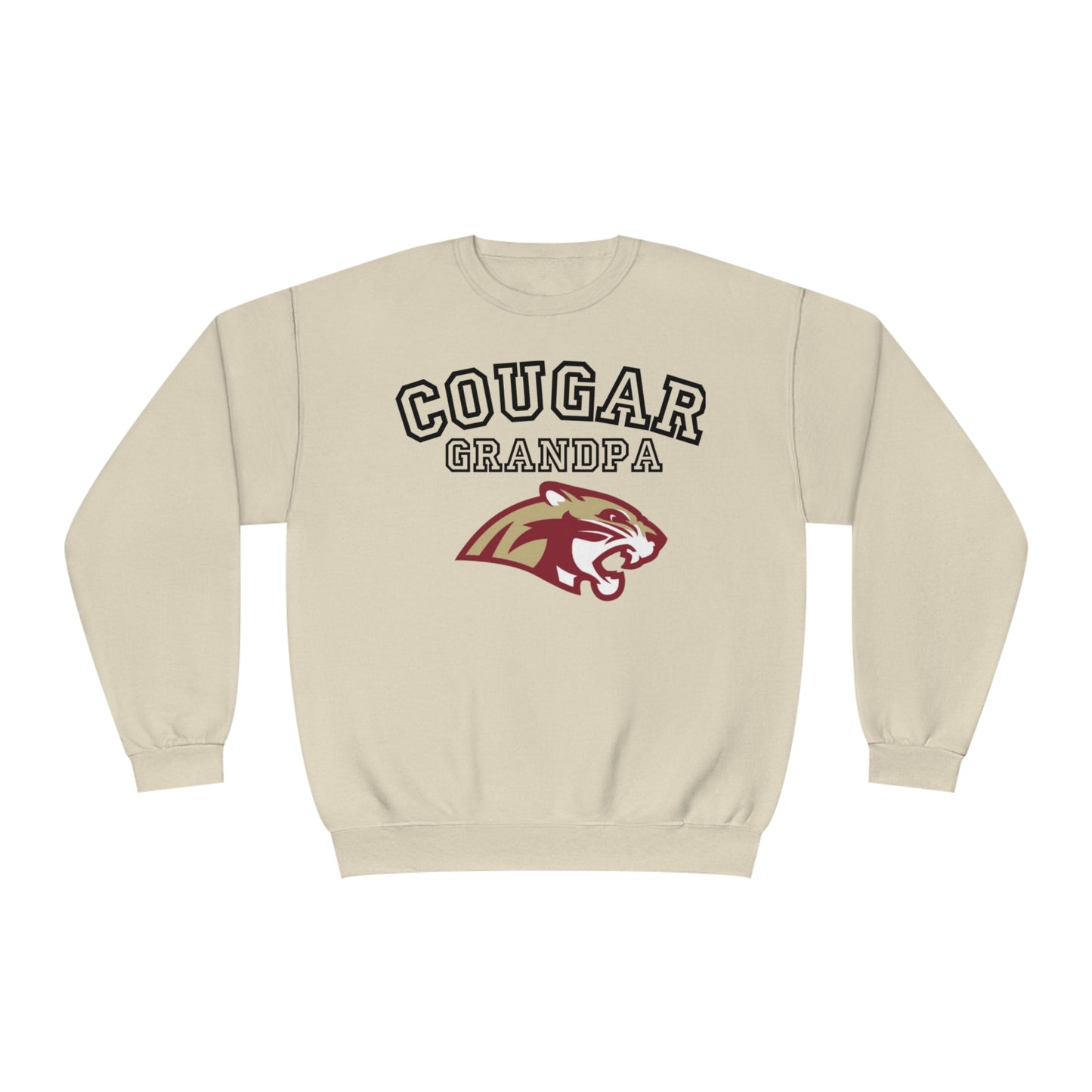 Cougar Grandpa Unisex NuBlend® Crewneck Sweatshirt