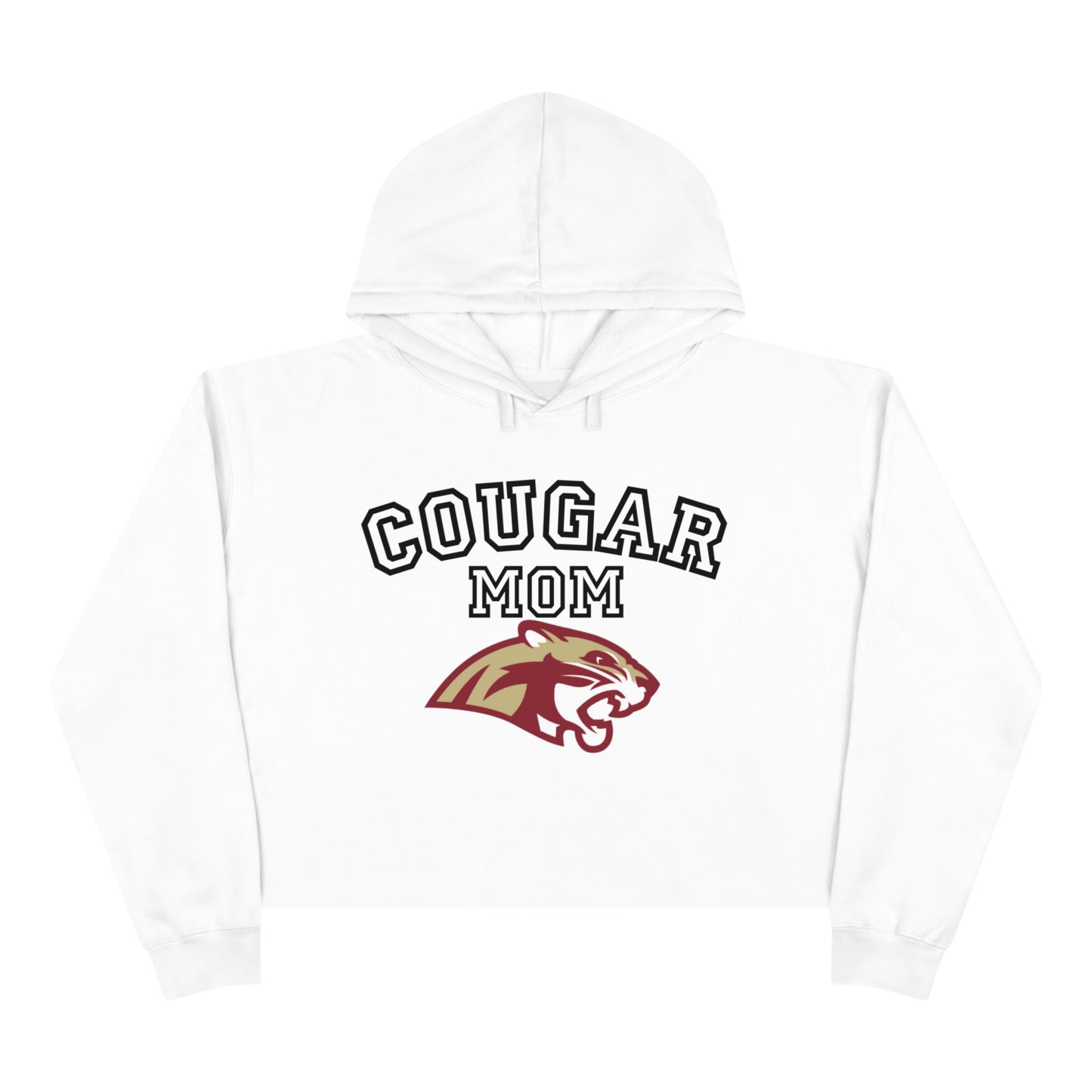 Cougar Moms Cropped Hoodie