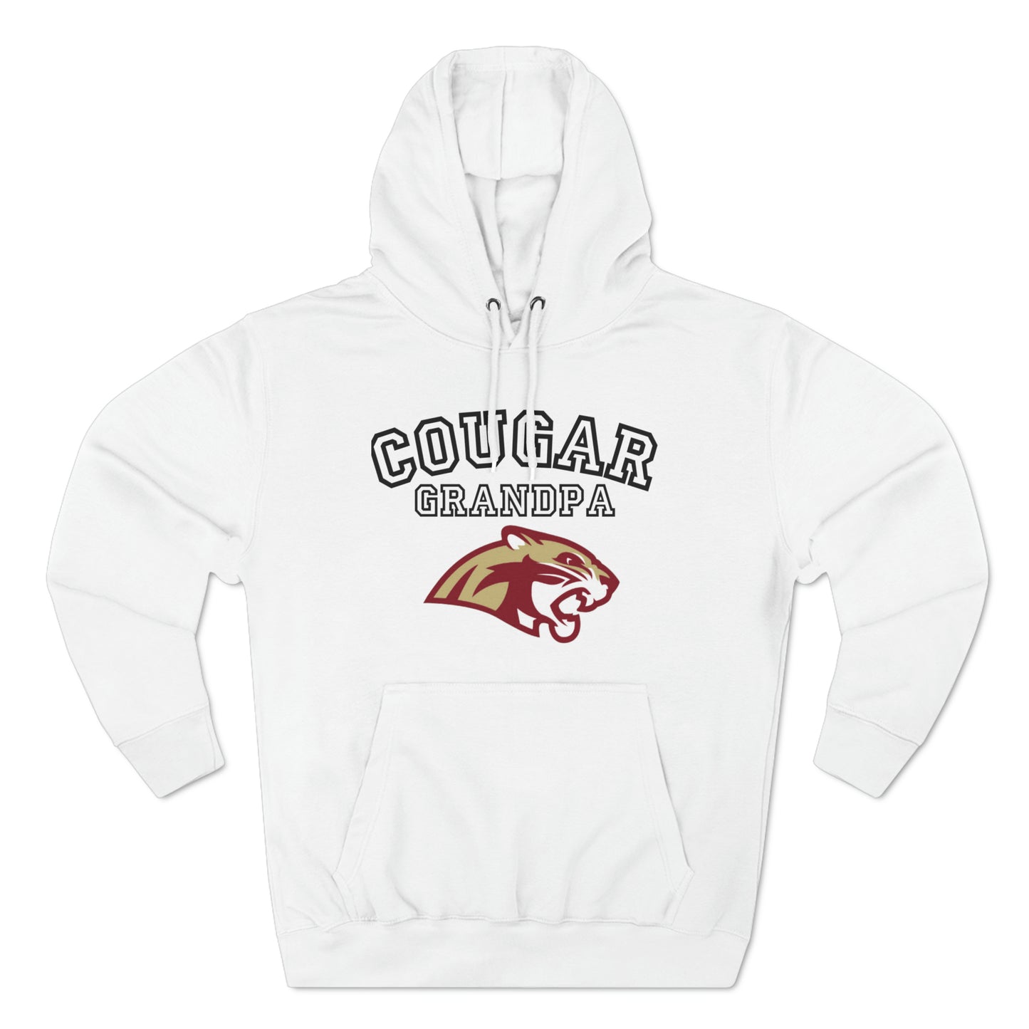 Cougar Grandpa Sweatshirt. Unisex Premium Pullover Hoodie