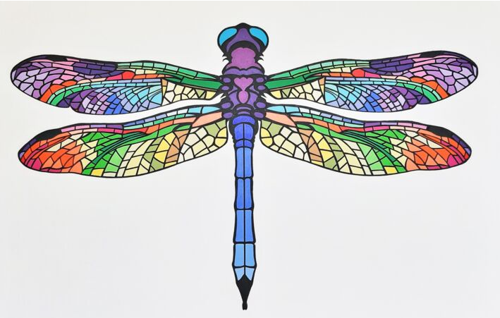 libelle style fashion dragon fly