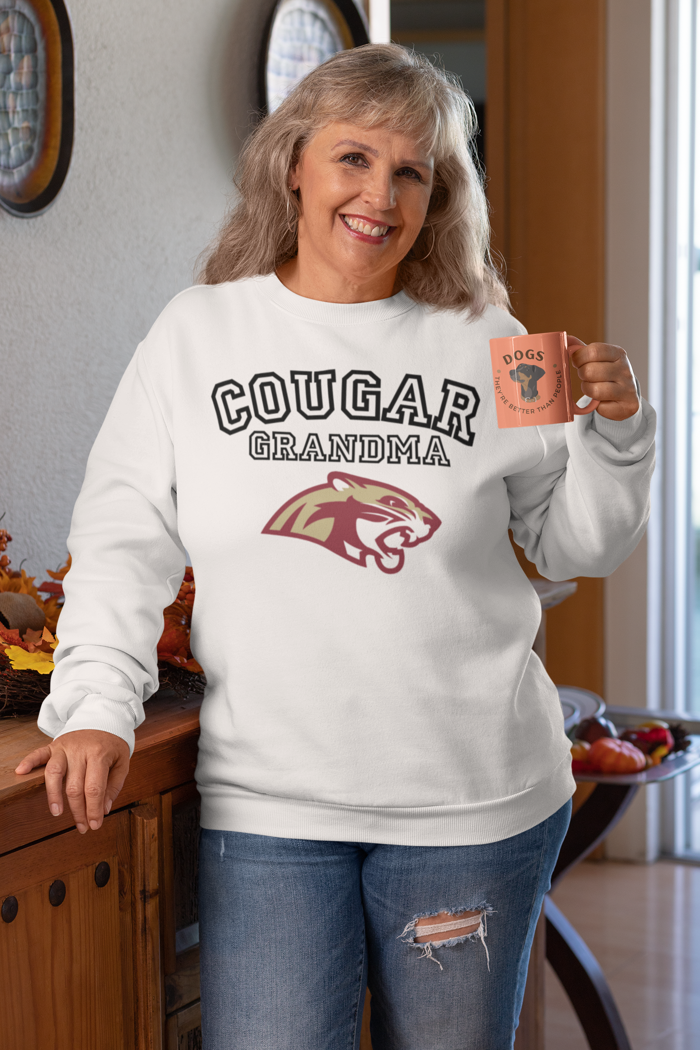 Lakeville South Cougar Logo Sweatshirt